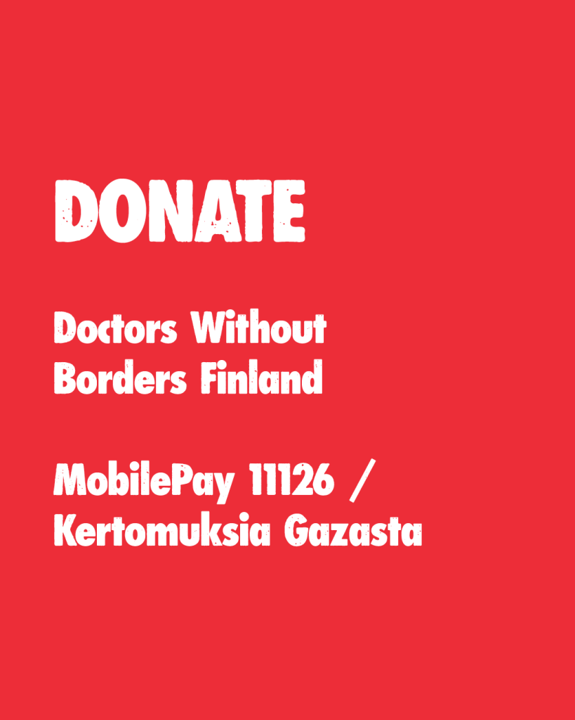 Instructions to donate.