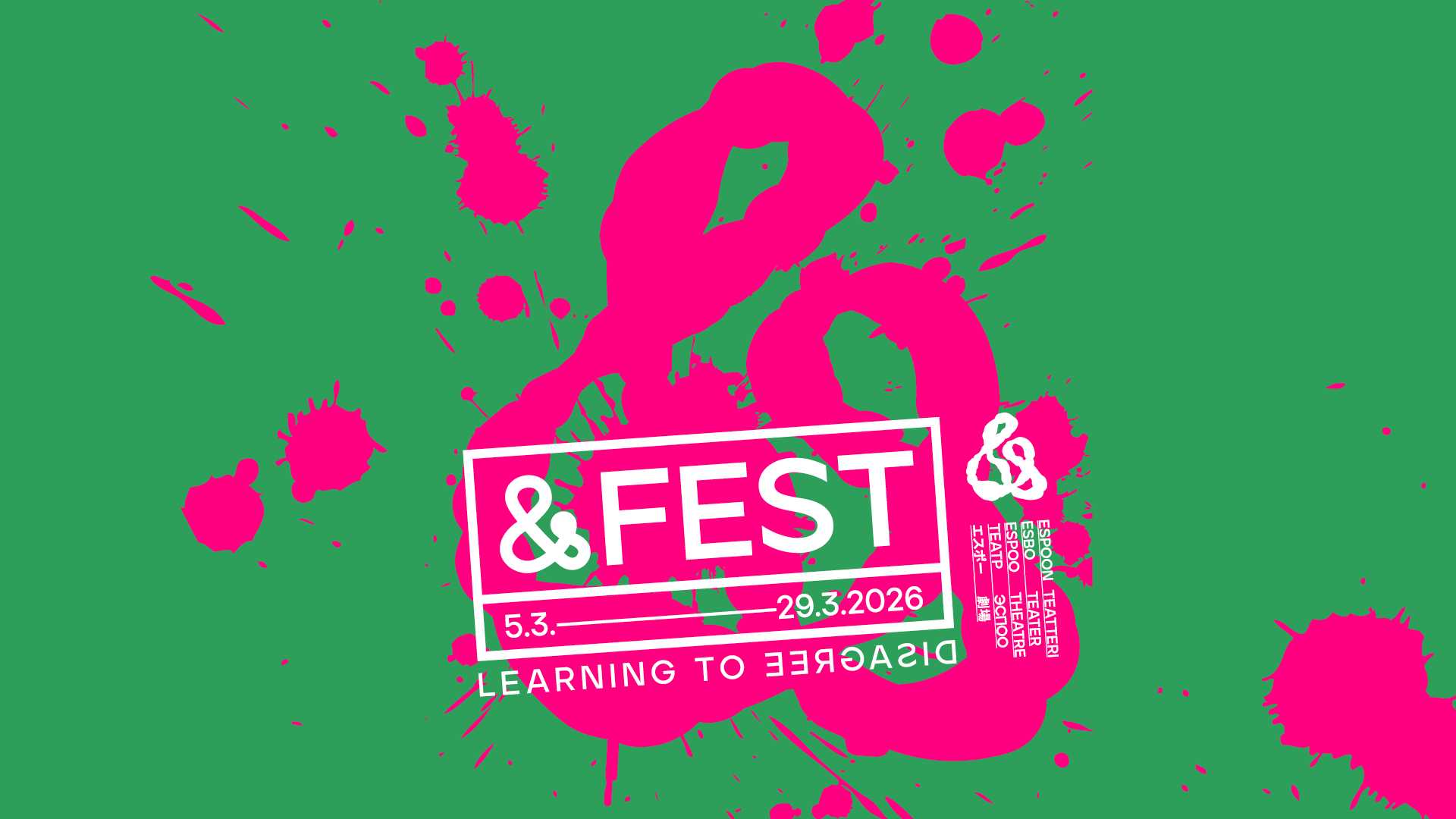 &FEST: Learning to disagree 5.–29.3.2026